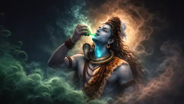 Lord Shiva And Neelkanth
