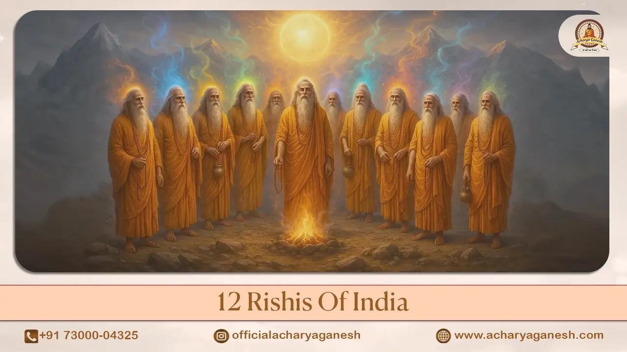 12 Rishis of India 