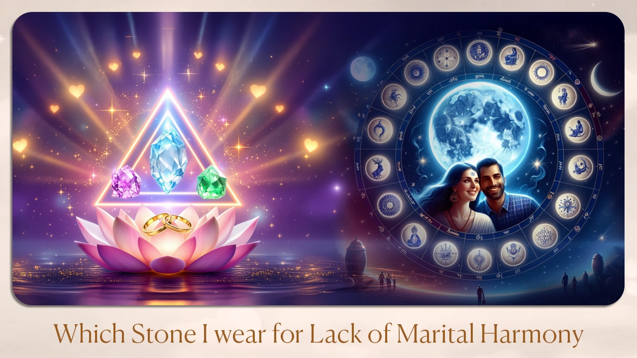 Which Stone I Wear for Lack of Marital Harmony Vedic Remedies