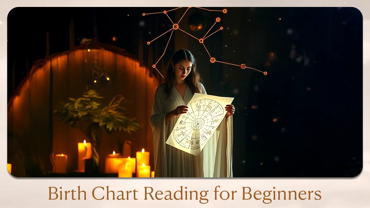 How to Read Your birth chart reading for beginners