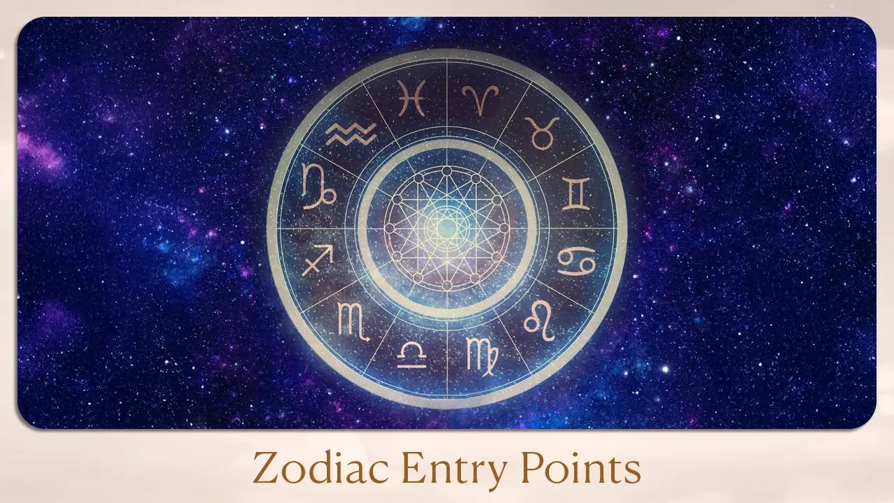 Zodiac Entry Points
