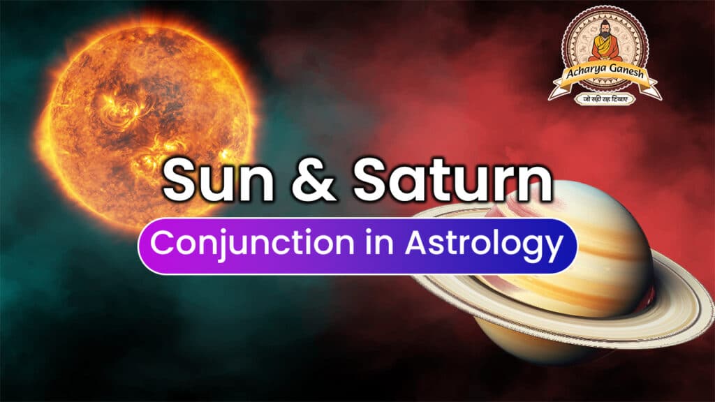 Sun and Saturn Conjunction in Astrology