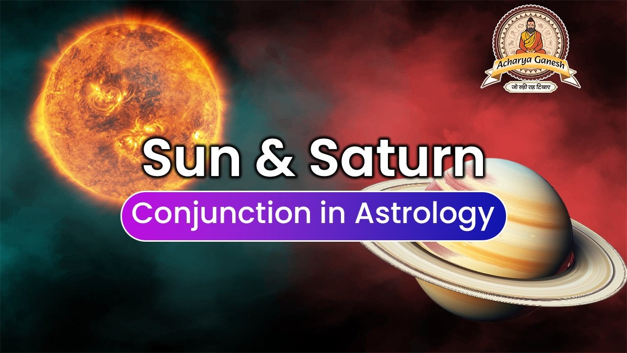 Sun and Saturn Conjunction in Astrology