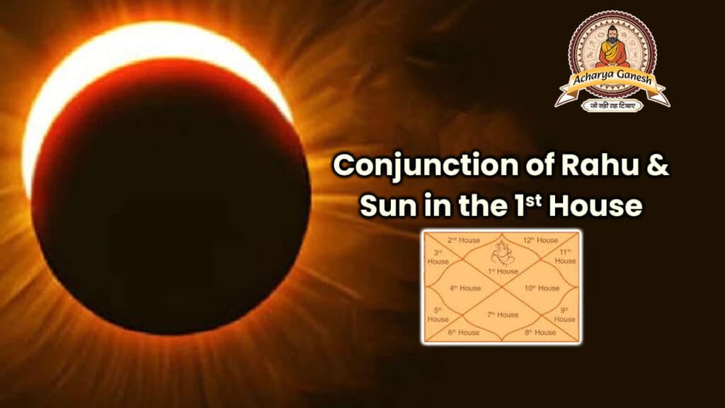 Conjunction of Rahu and Sun in the 1st House