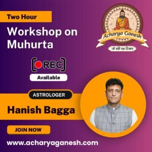 Two Hours Session On Muhurta at Astrology Academy Acharya Ganesh