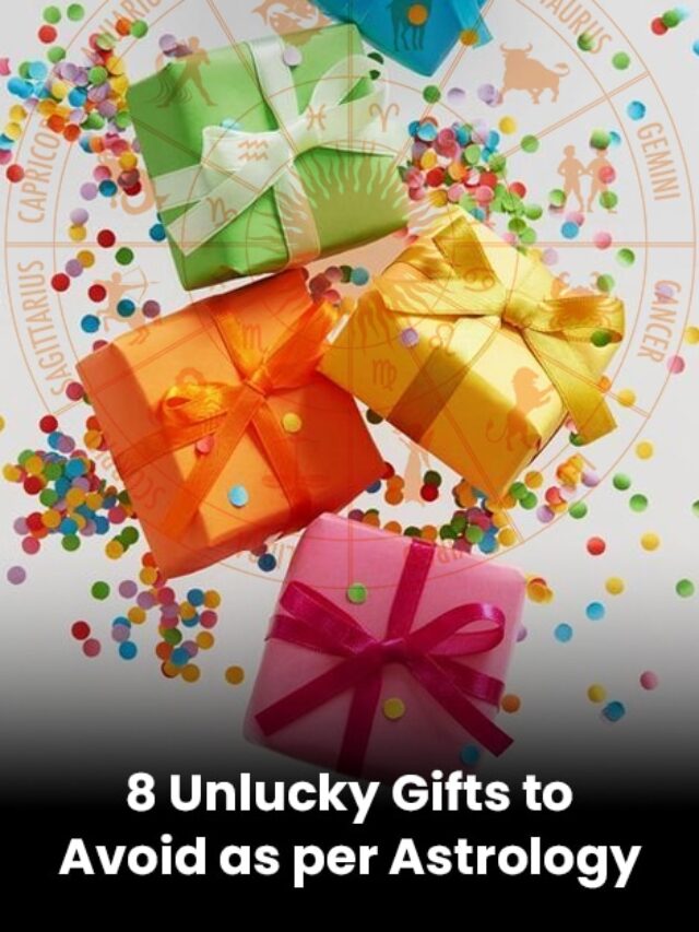 8 Unlucky Gifts to Avoid as per Astrology.