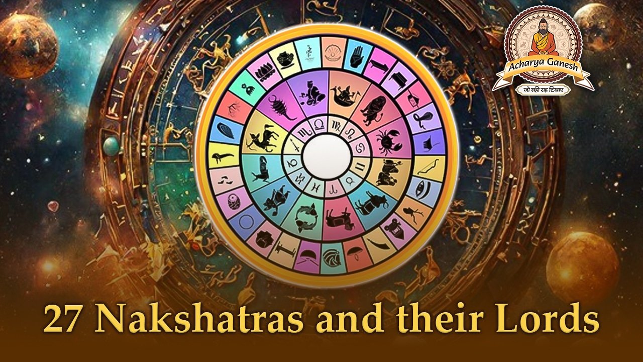 27 nakshatras and their lords