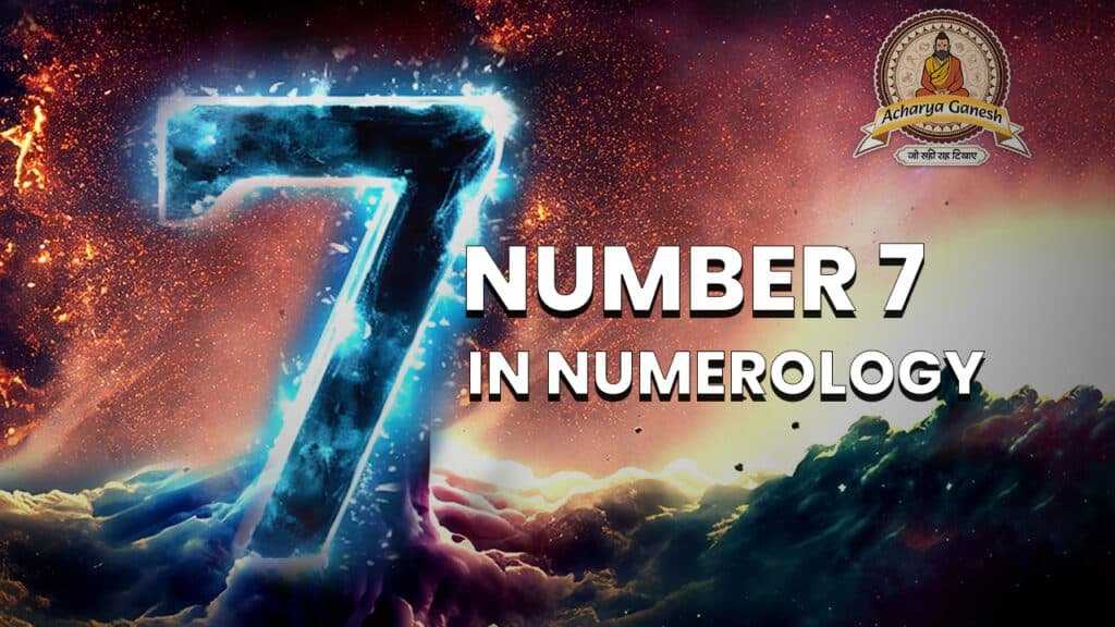 Number 7 in Numerology