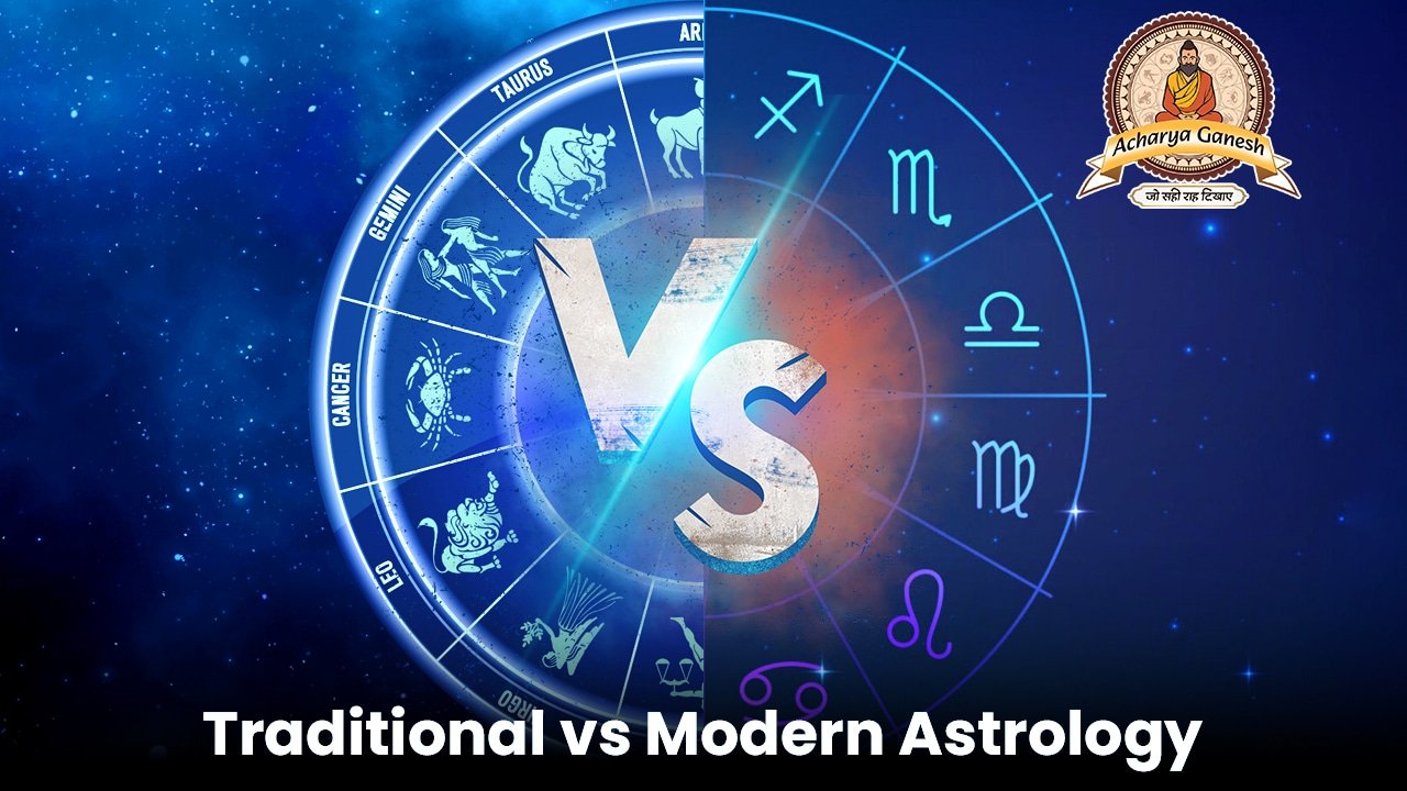 Traditional Astrology vs Modern Astrology