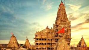 dwarka temple image, 