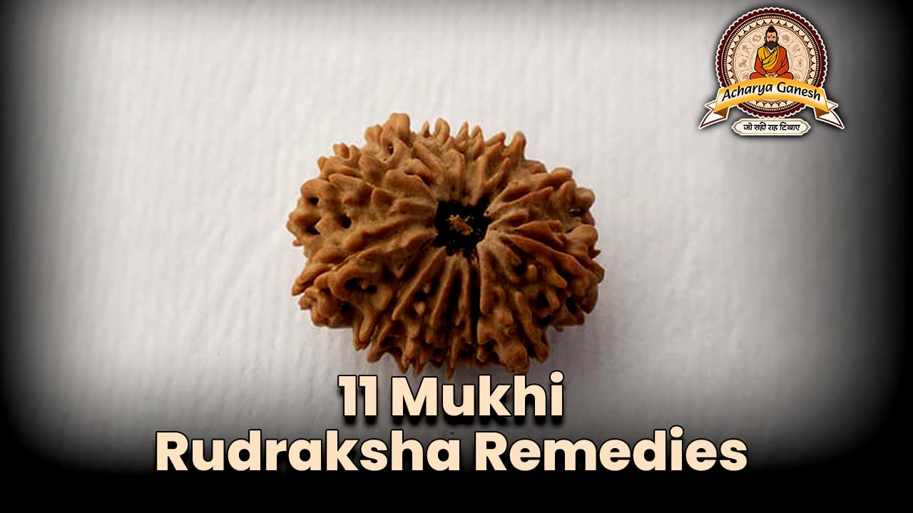 11 Mukhi Rudraksha Remedies