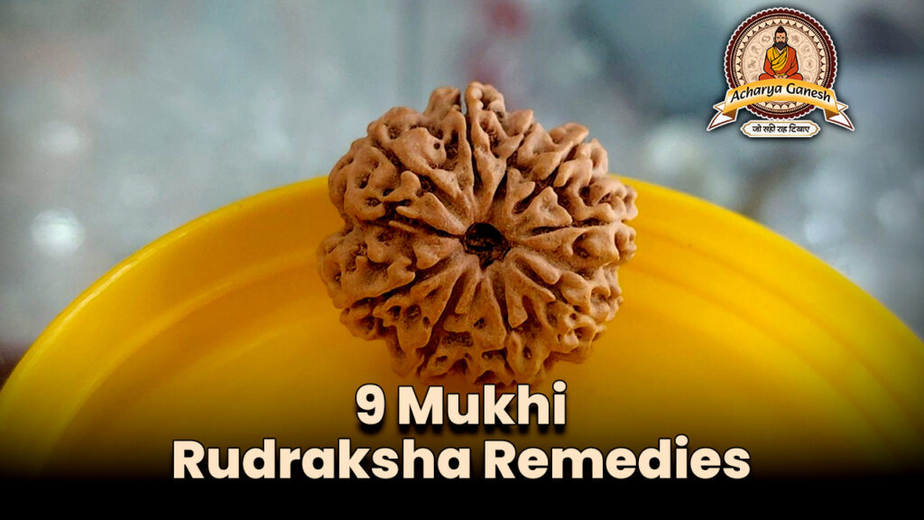 9 Mukhi Rudraksha Remedies