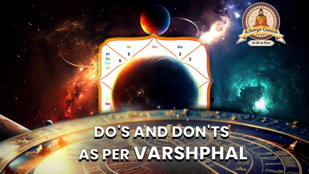 Do's and Don'ts as per Varshphal