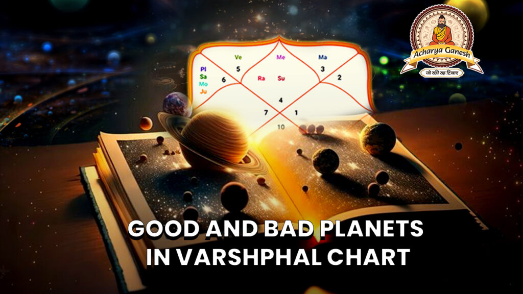 Good and Bad Planets in Varshphal Chart