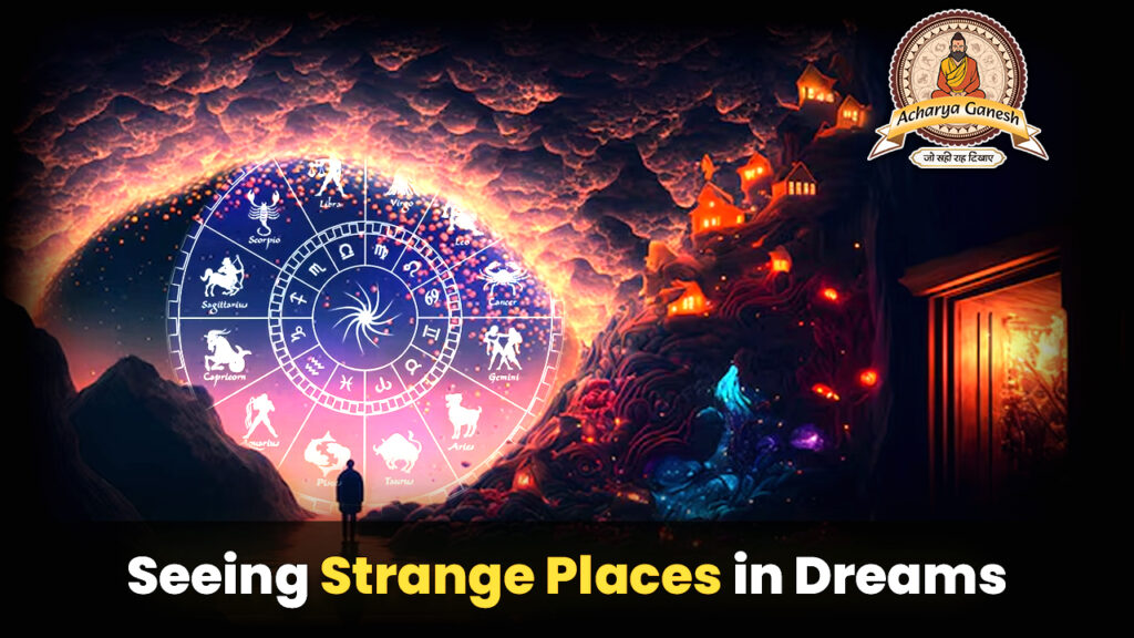 Seeing Strange Places in Dreams