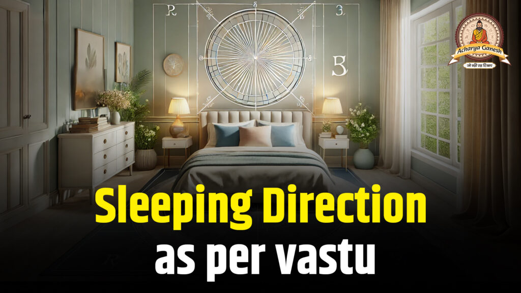 Sleeping direction as per vastu