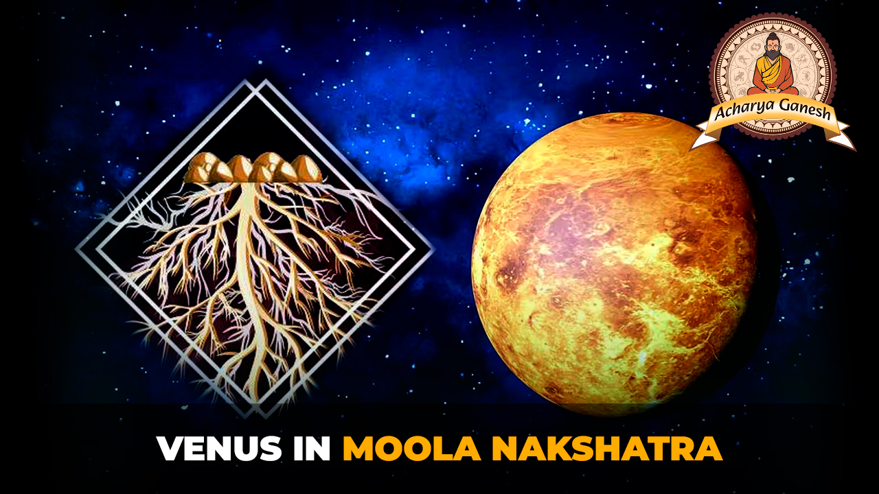 Venus in Moola Nakshatra