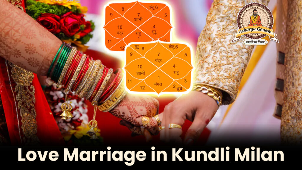 Love Marriage in Kundli Milan