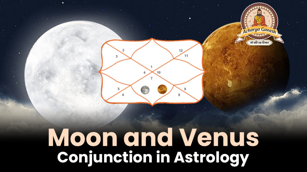 Moon and Venus Conjunction in Astrology