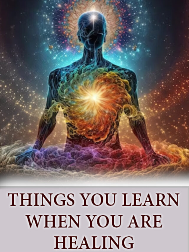 THINGS YOU LEARN WHEN YOU ARE HEALING cover