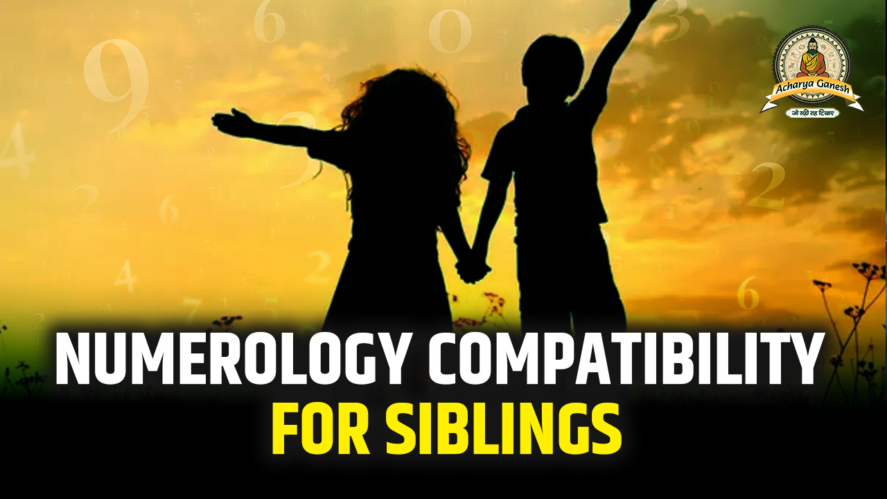 Numerology Compatibility for Siblings