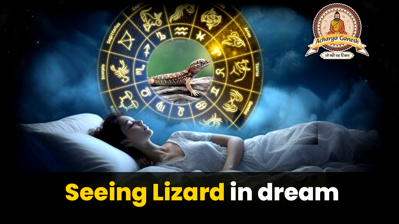 Seeing Lizard in Dream