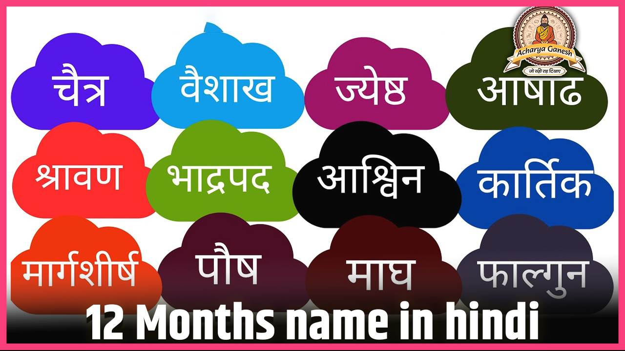 12 Mahine Ke Naam In Hindi Calendar 12-mahine-ke-naam-in-hindi-calendar