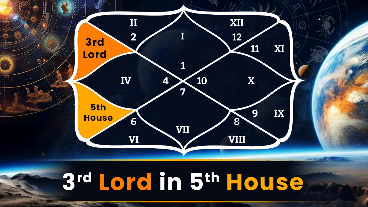3rd lord in 5th house