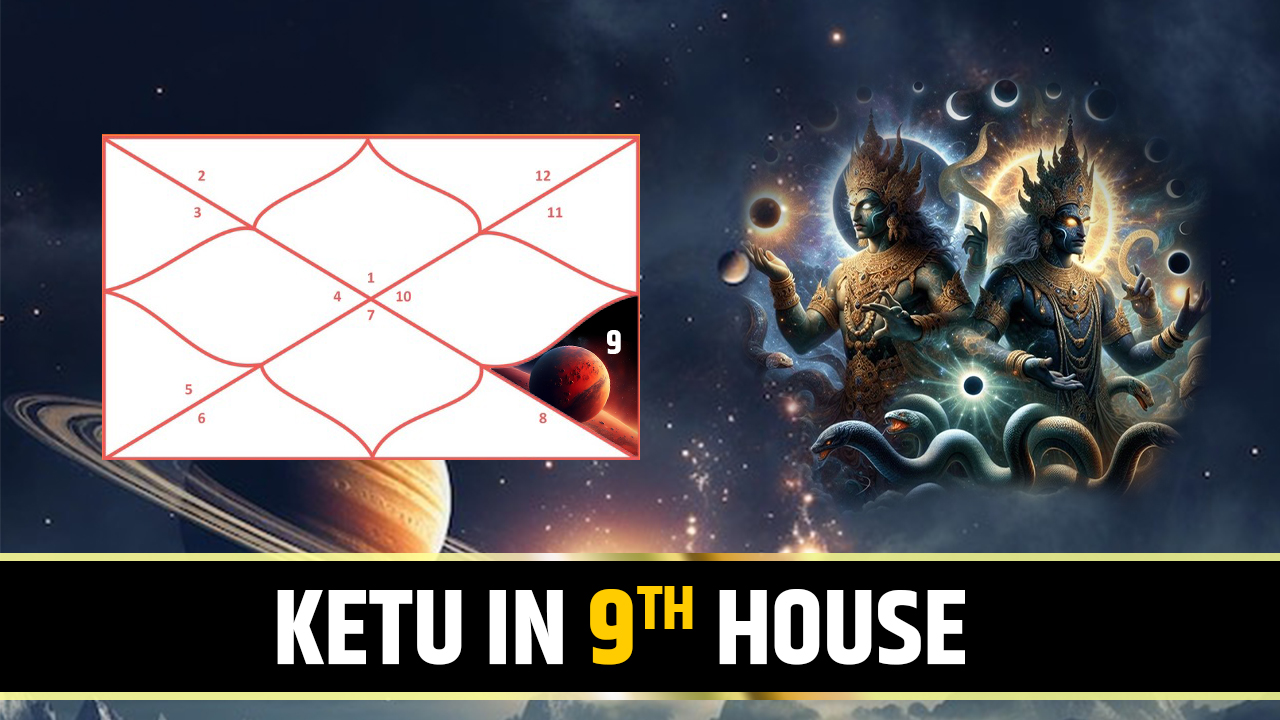 Ketu in 9th House