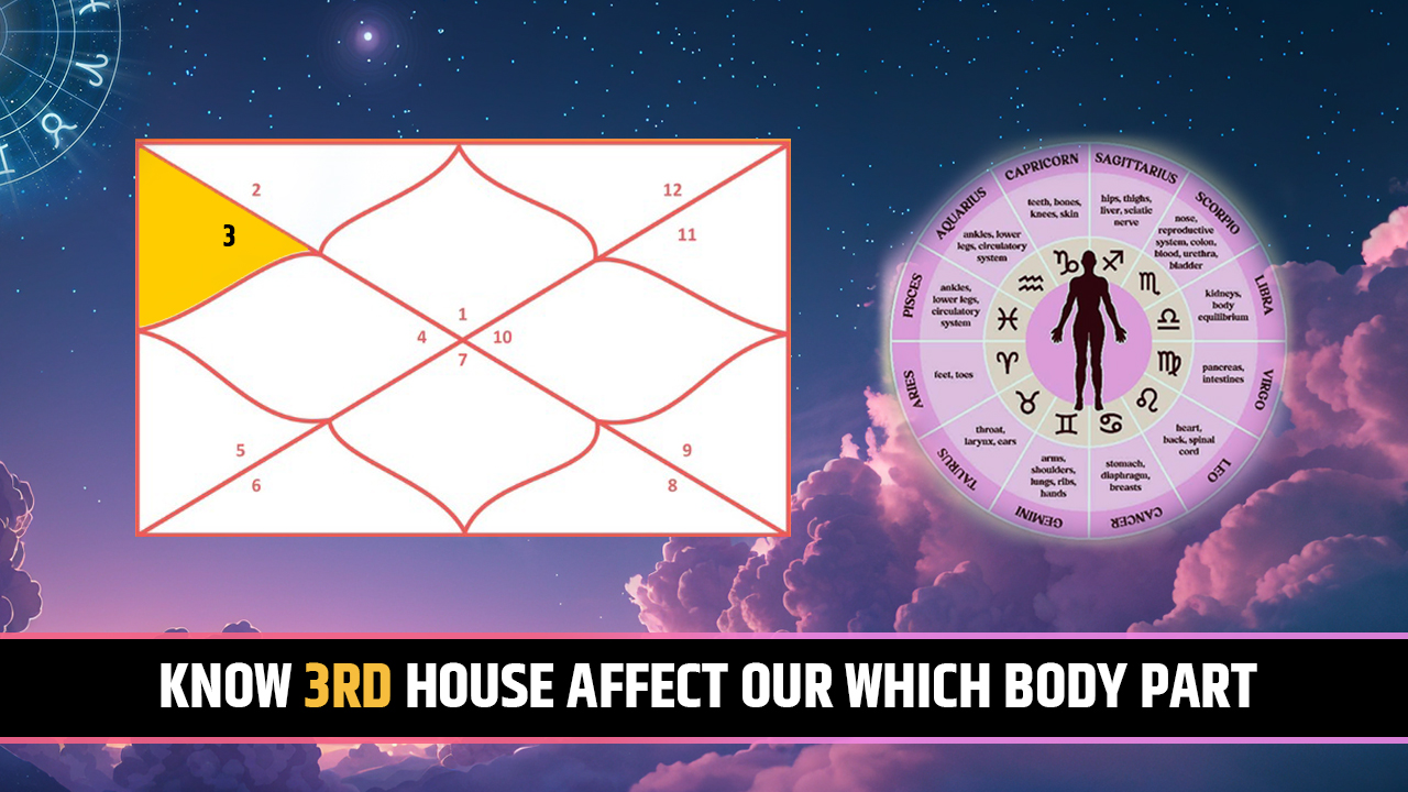 3rd house for body part