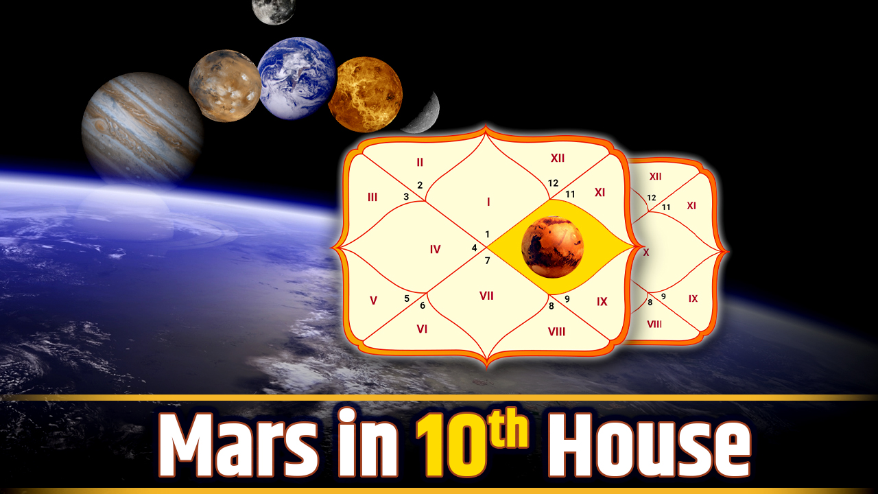 Mars in 10th House