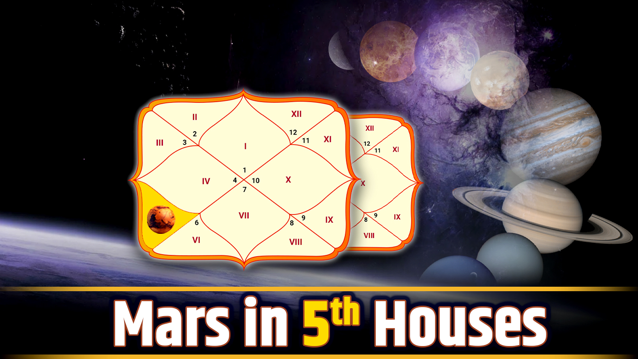 Mars in 5th House