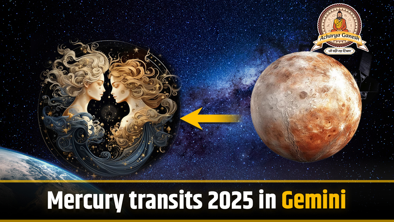 Mercury transits in Gemini