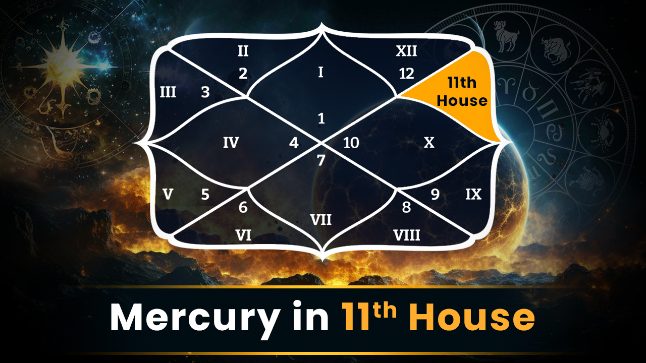 Mercury in 11th House