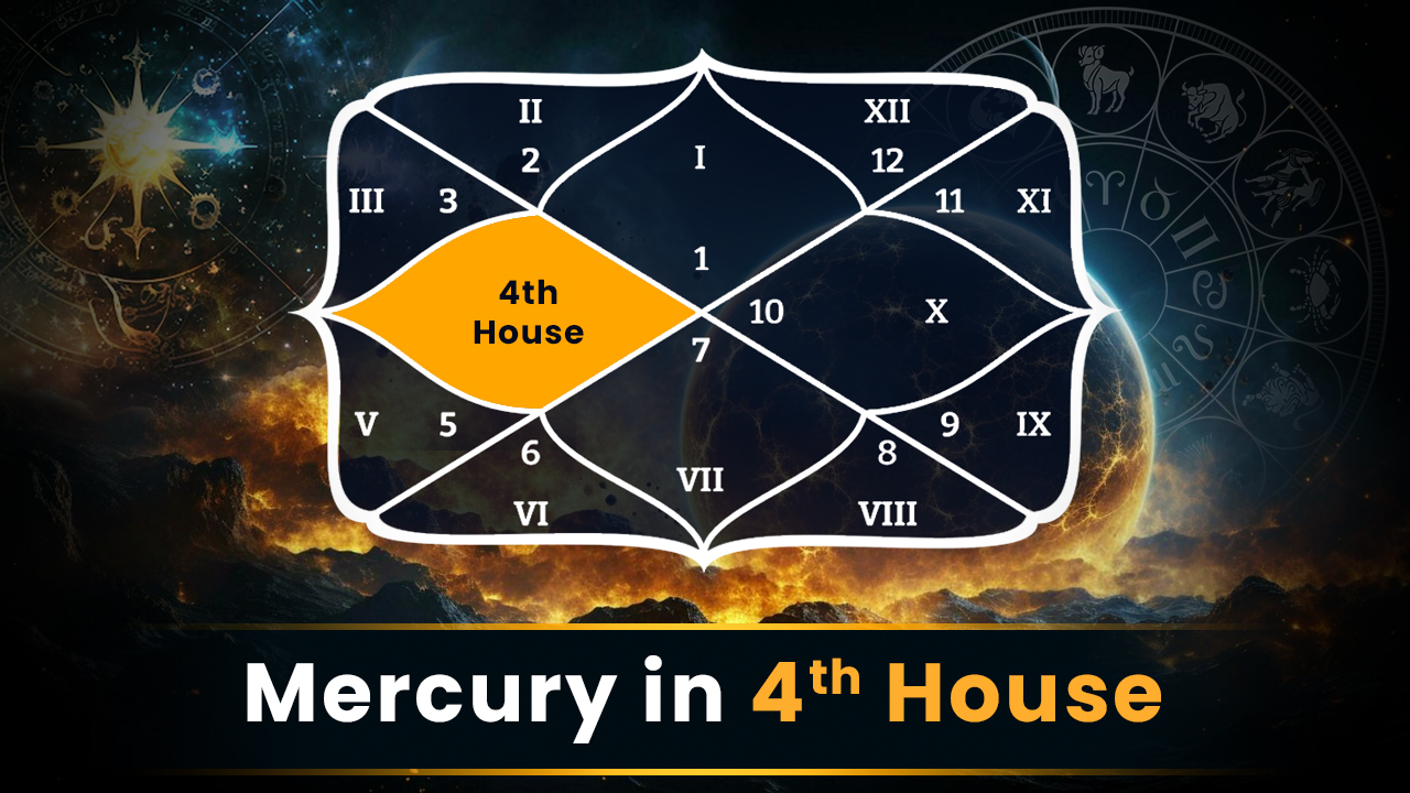 Mercury in 4th House