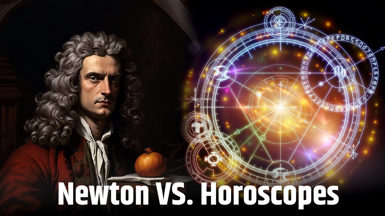 Newton vs Horoscopes Concept Art
