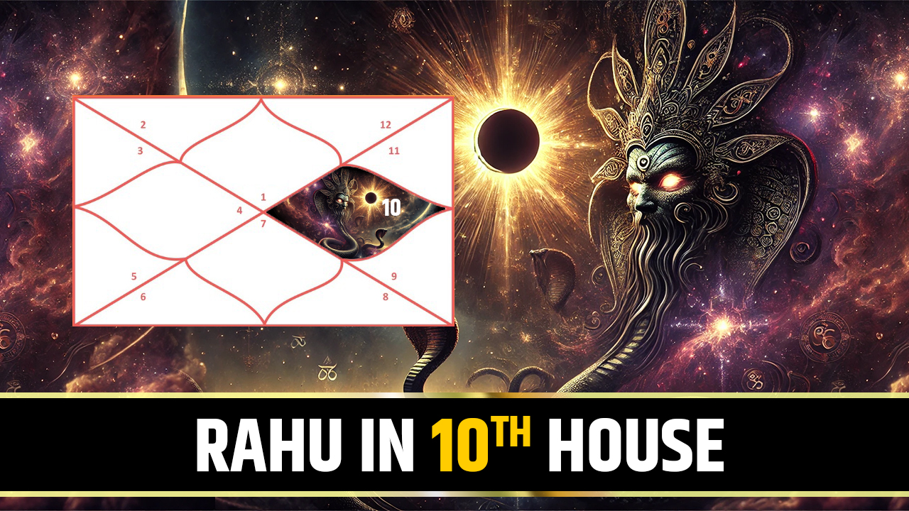 Rahu in 10th House