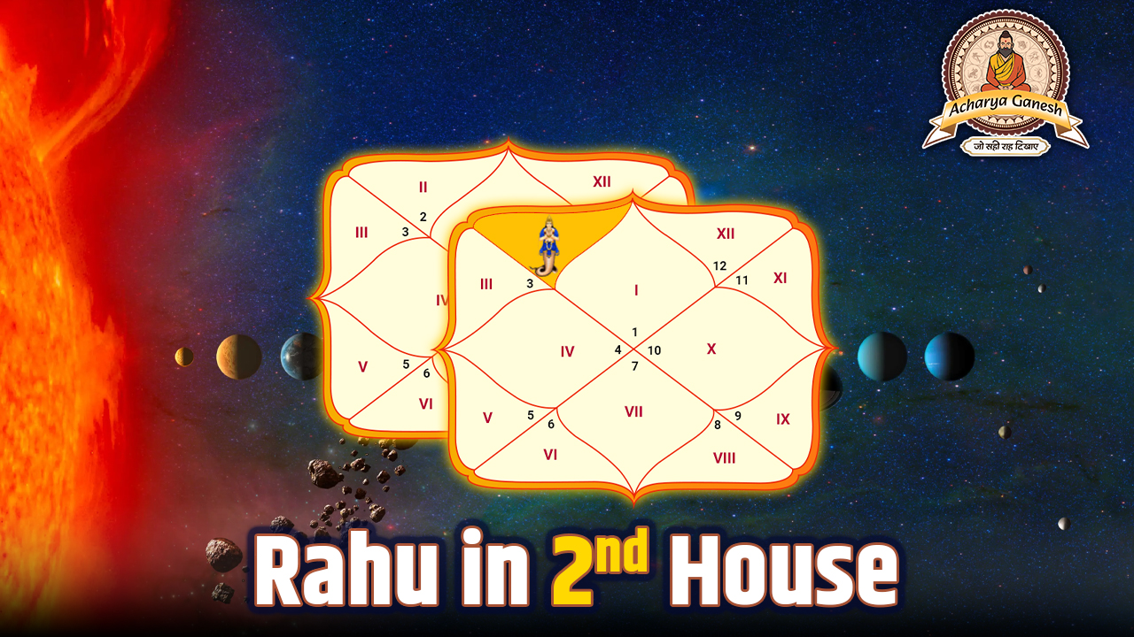 Rahu in 2nd House