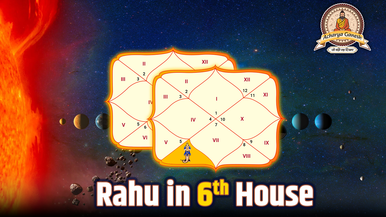 Rahu in 6th House