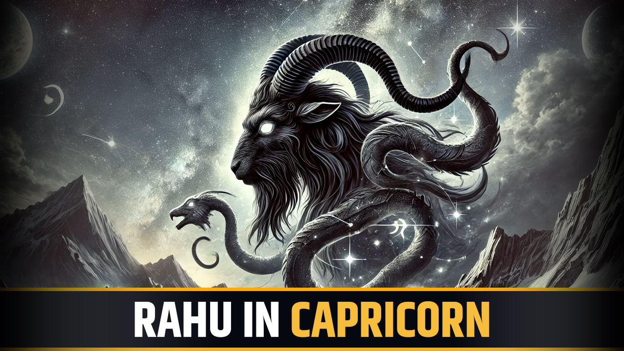 Rahu in Capricorn