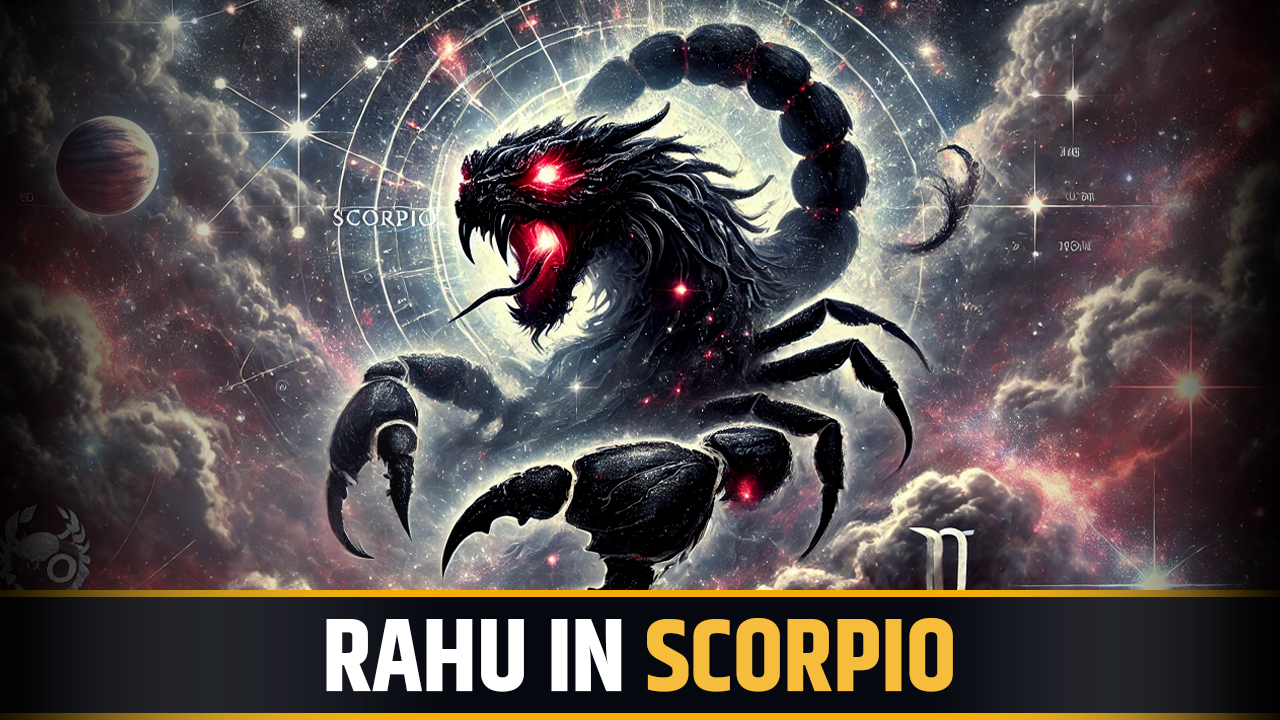 Rahu in Scorpio