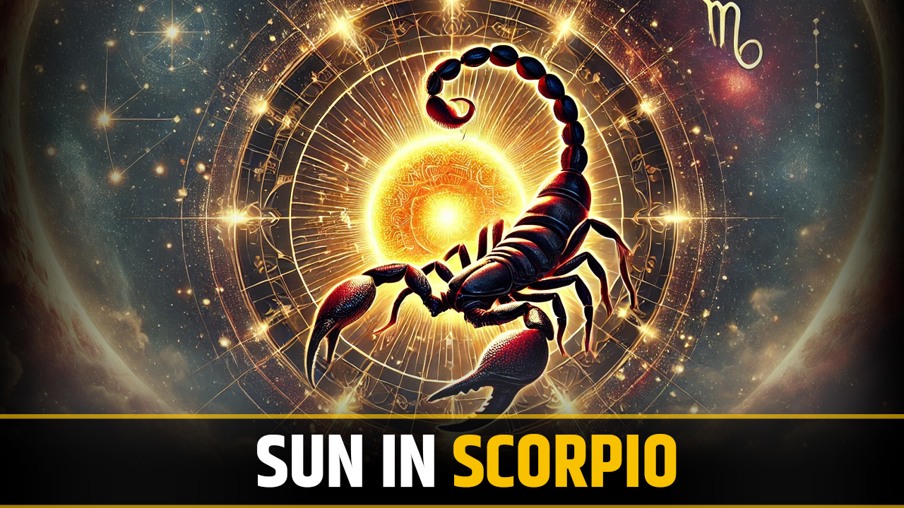 Sun in Scorpio