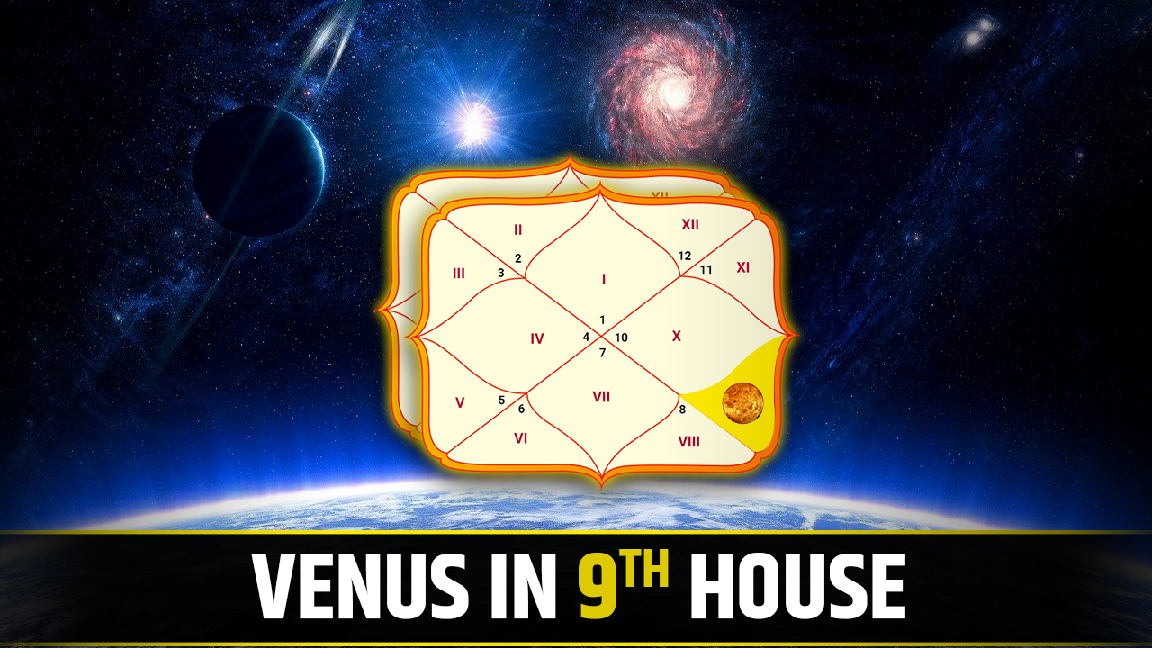 Venus in 9th House