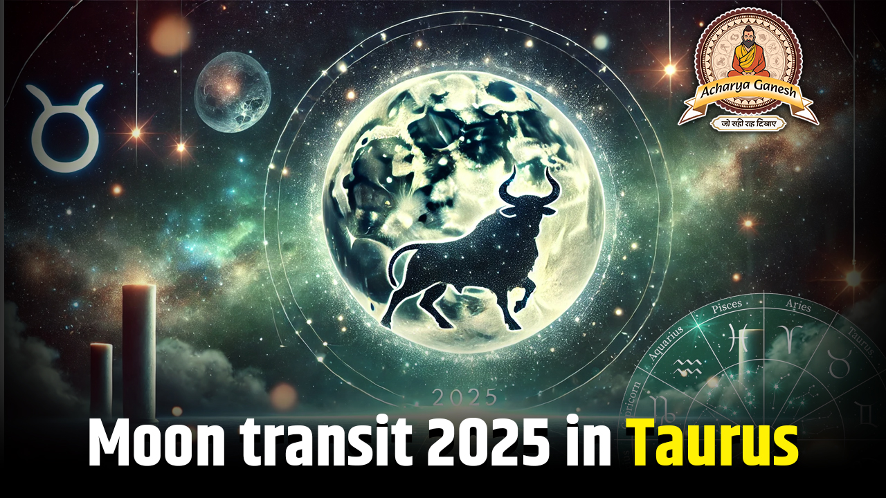 Moon Transit in Taurus
