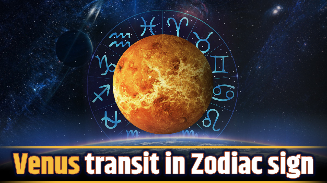 Venus Transit in Zodiac Signs