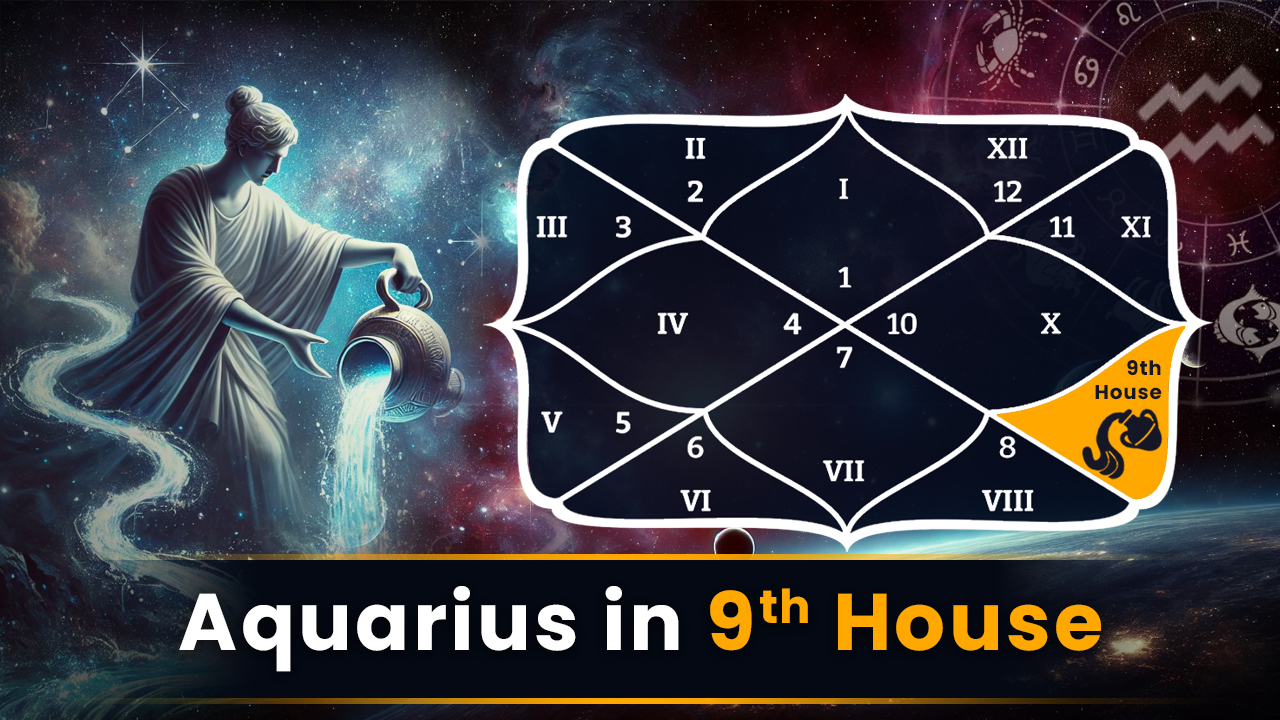 Aquarius in 9th House