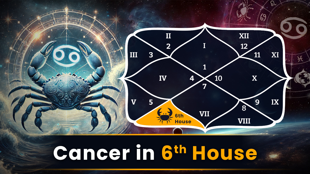 Cancer in 6th House