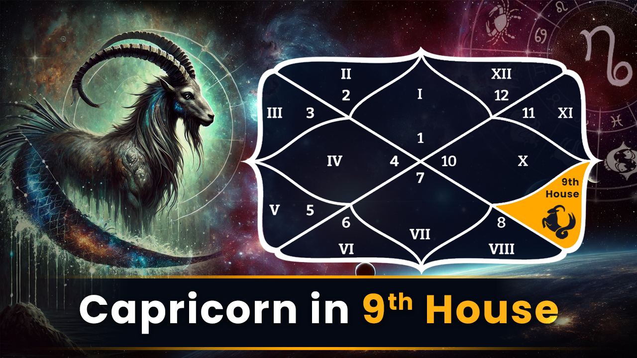 Capricorn in 9th House