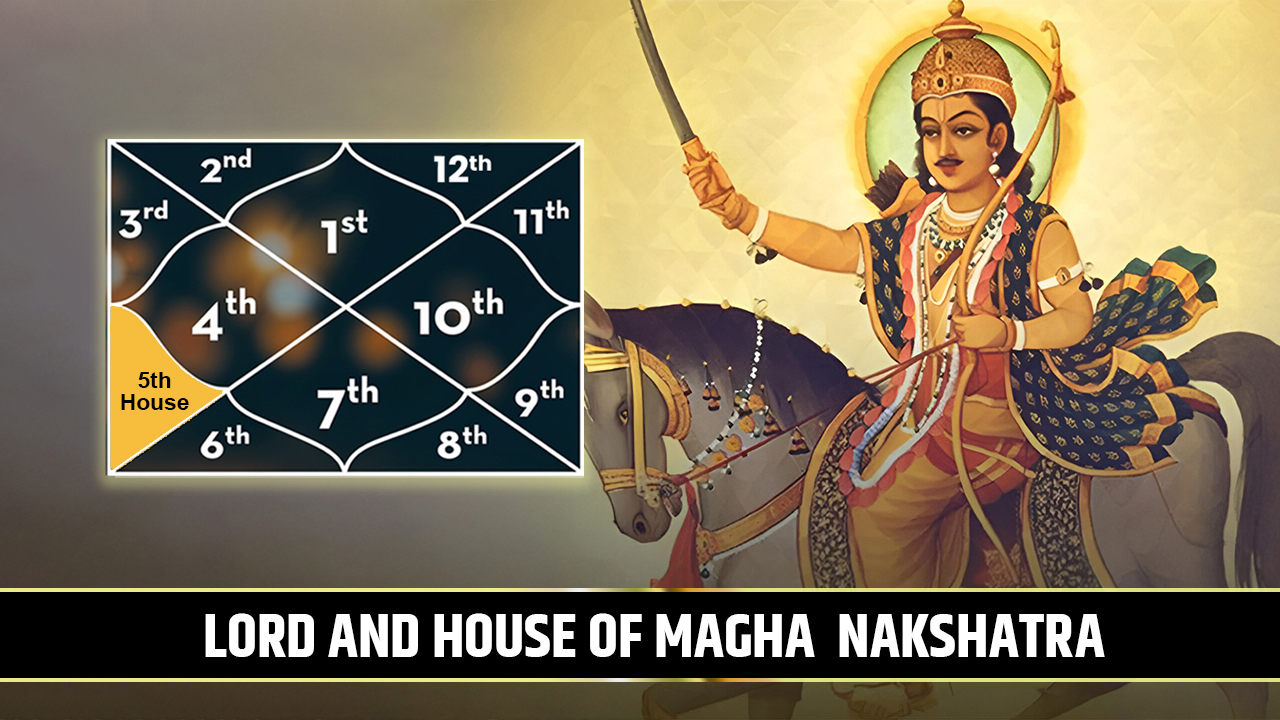 lord and house of Magha Nakshatra
