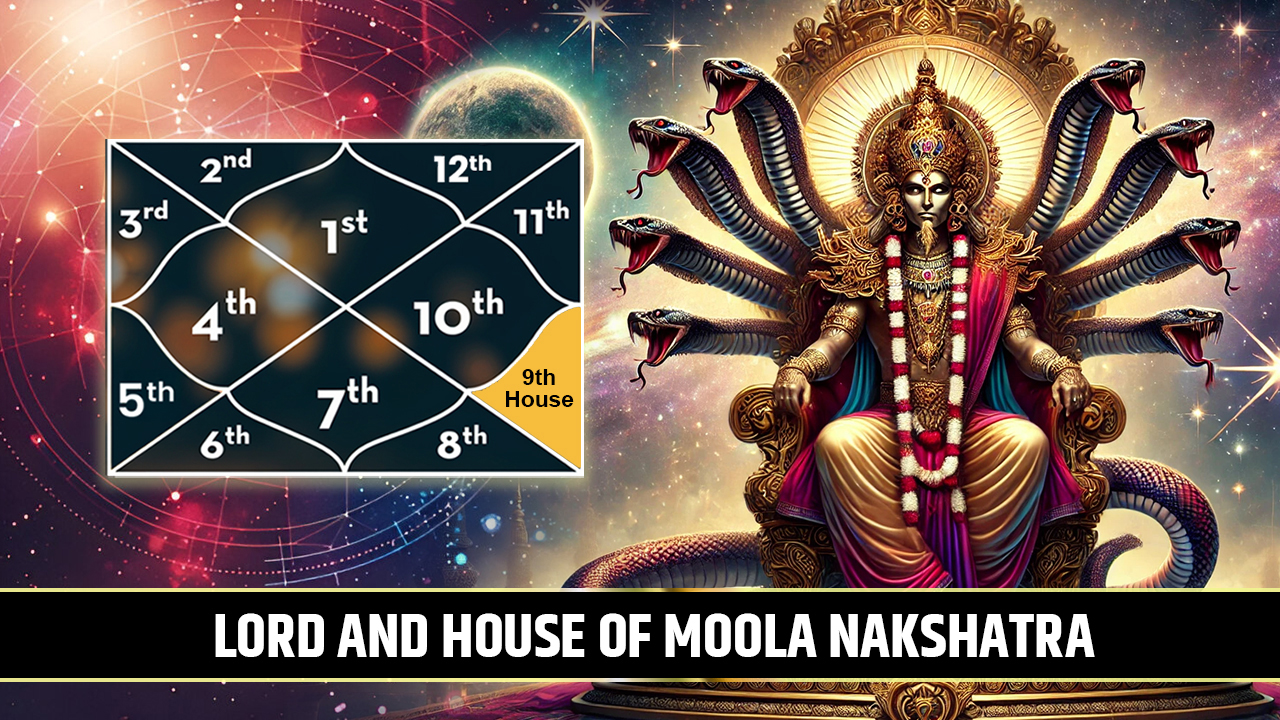 lord and house of Moola Nakshatra
